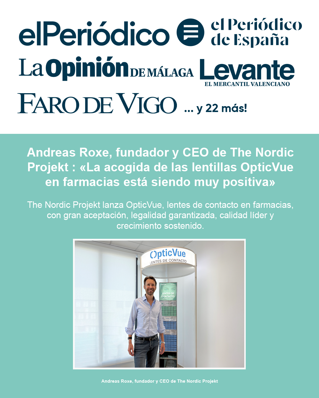 OpticVue llega a la prensa nacional
