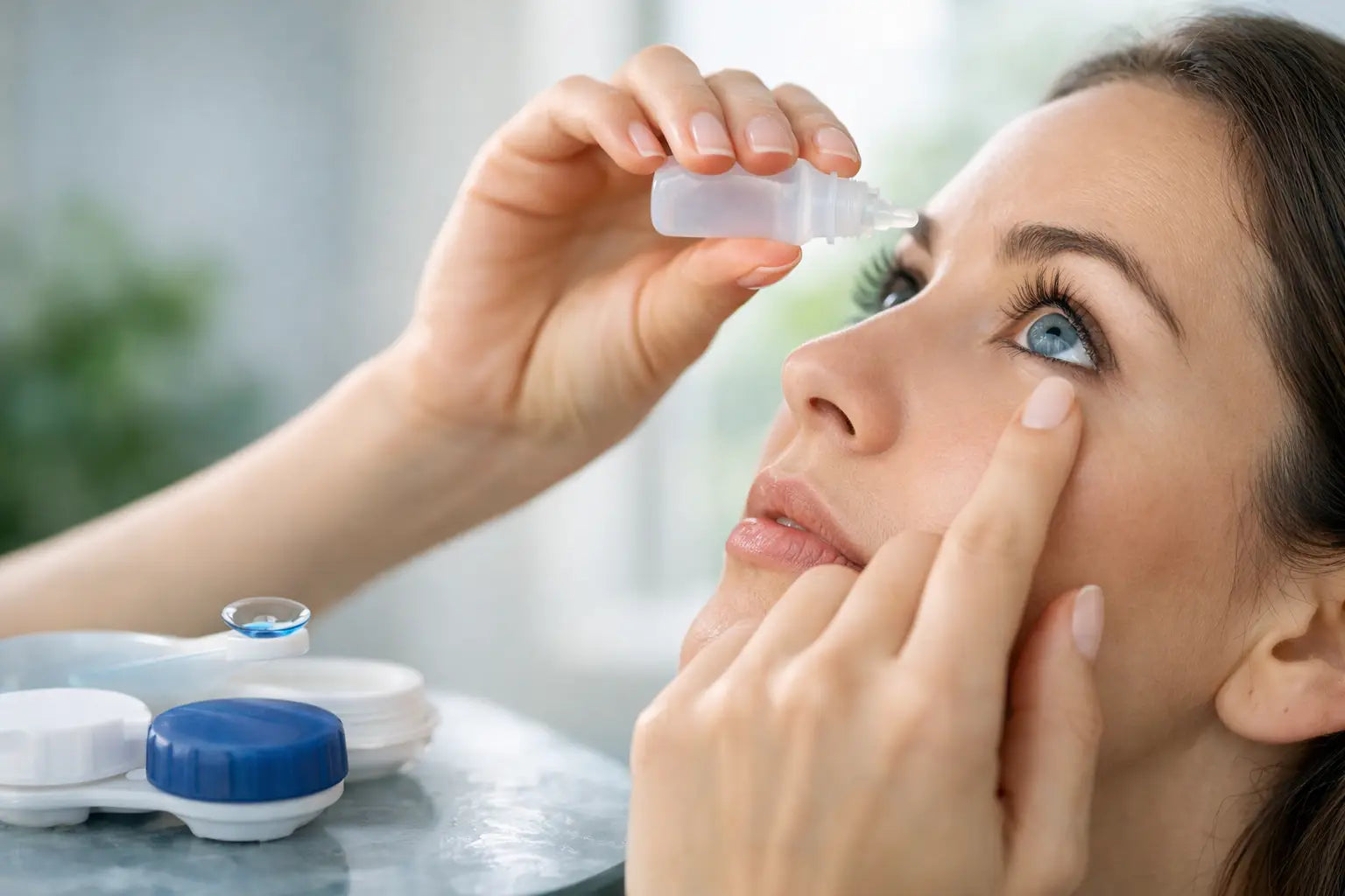 Cómo hidratar ojos con lentillas sin molestias