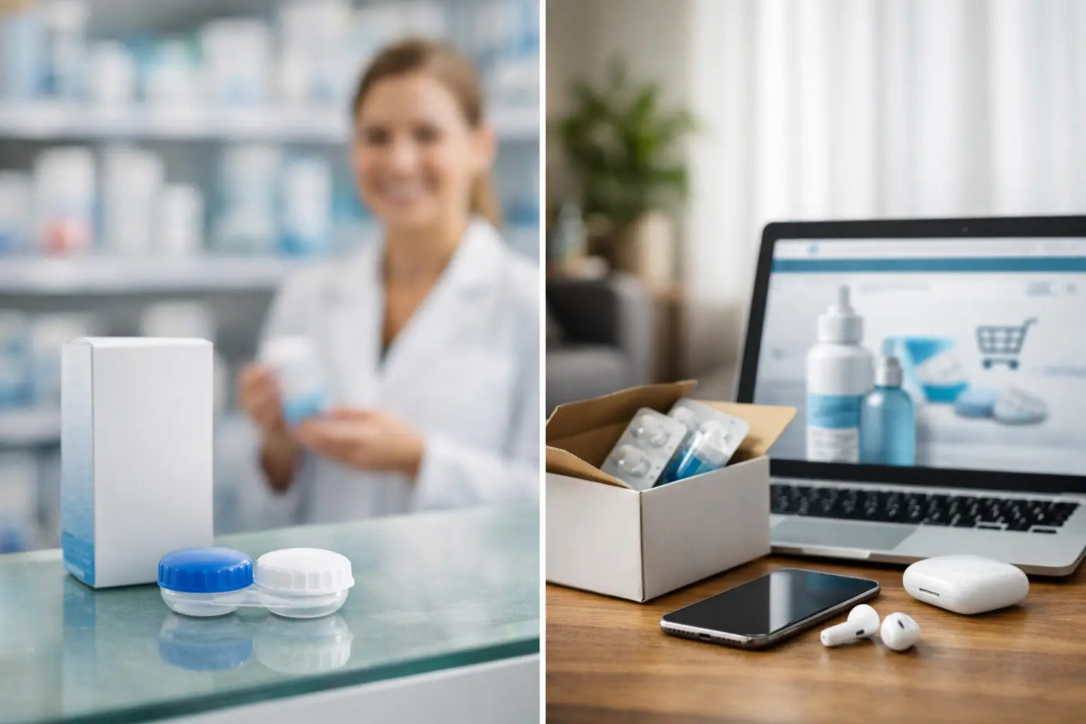 ¿Farmacia o ecommerce para lentillas? Elige bien