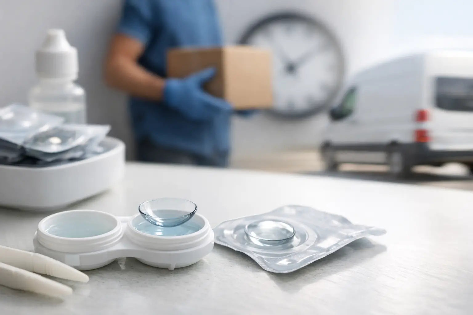 Cómo pedir lentillas con entrega 24 horas