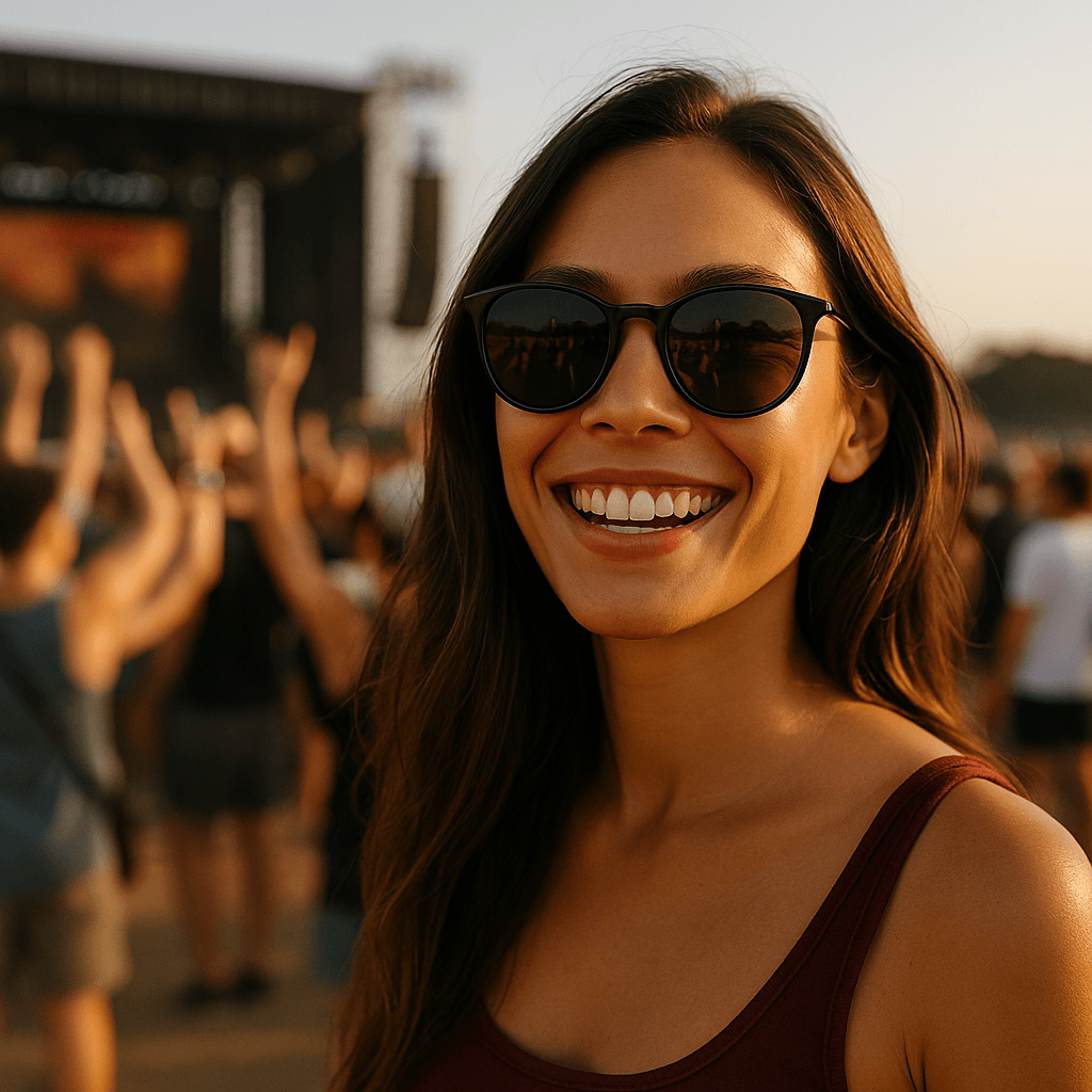 ¿Lentillas en un festival? Lo que necesitas tener en cuenta👁️🎧