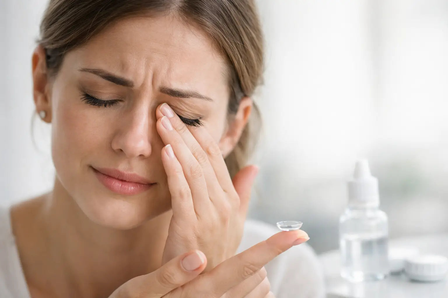 Ojos secos con lentillas: cómo recuperar confort