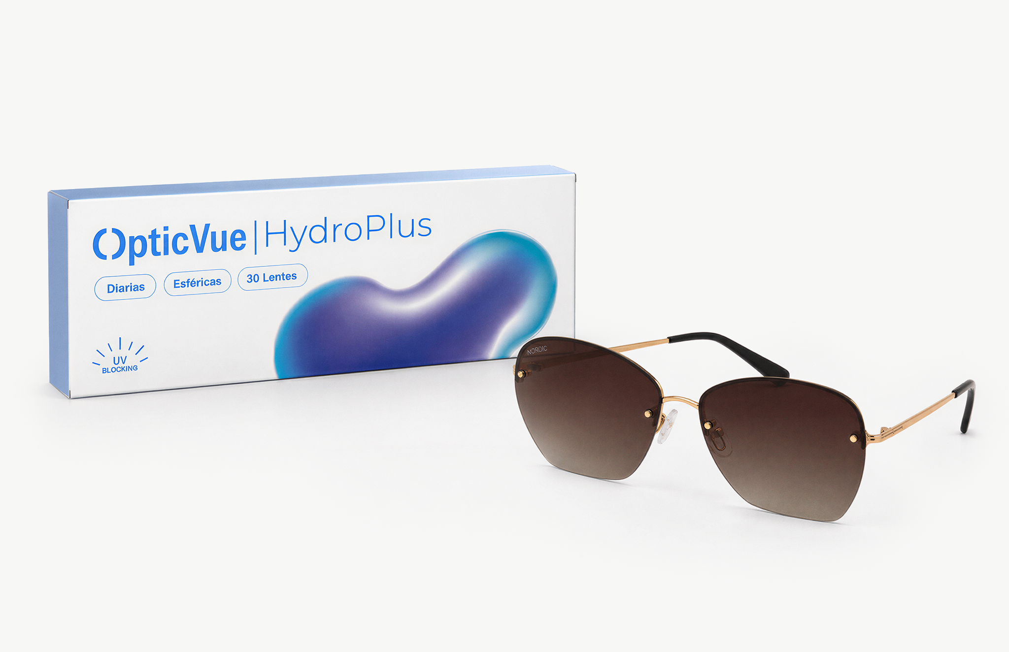 30 lentillas Diarias HydroPlus + Gafas de Sol Polarizadas Venezia