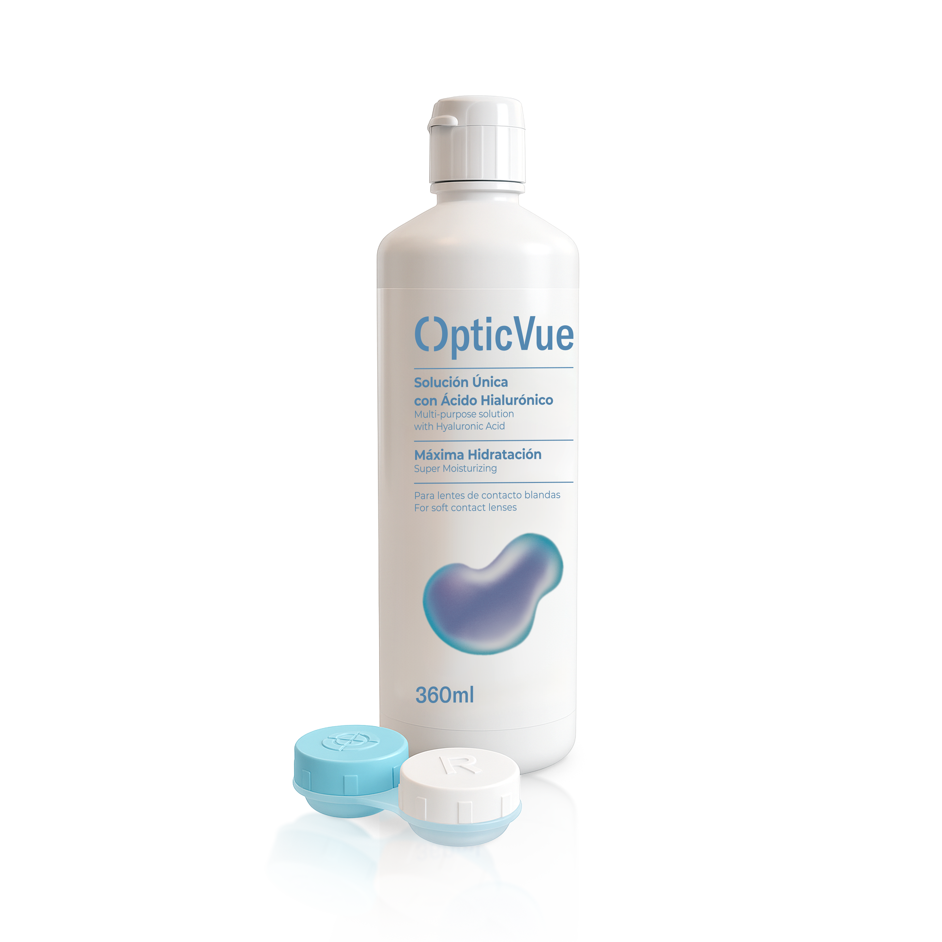 Solución Única con Ácido Hialurónico Duo Pack (2×360 ml)