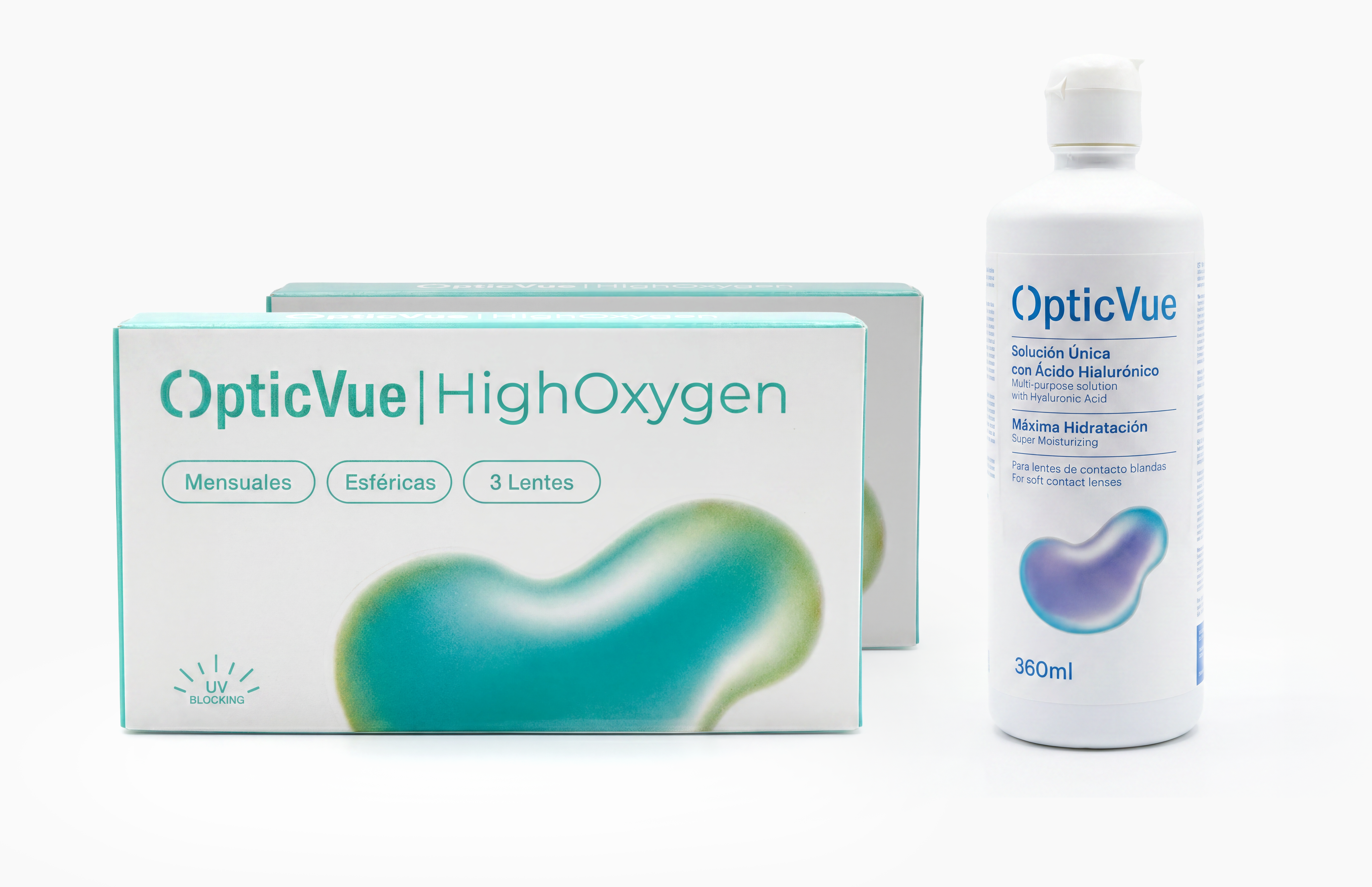 Lentillas Mensuales miopía HighOxygen pack 6 meses