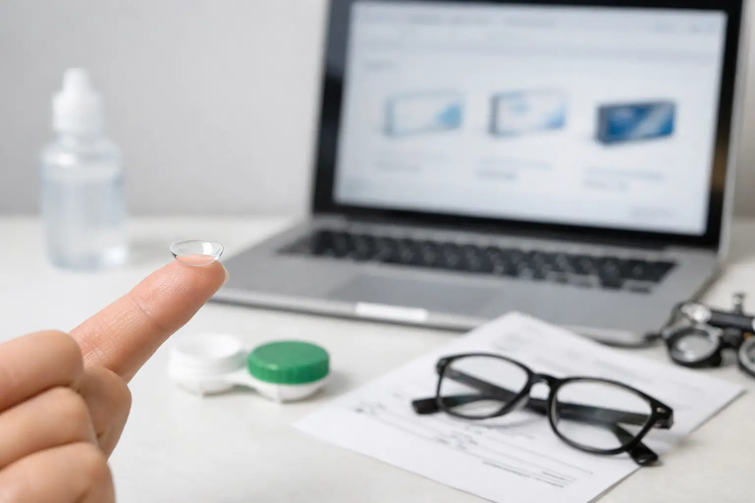 Comprar lentillas online con receta sin fallar