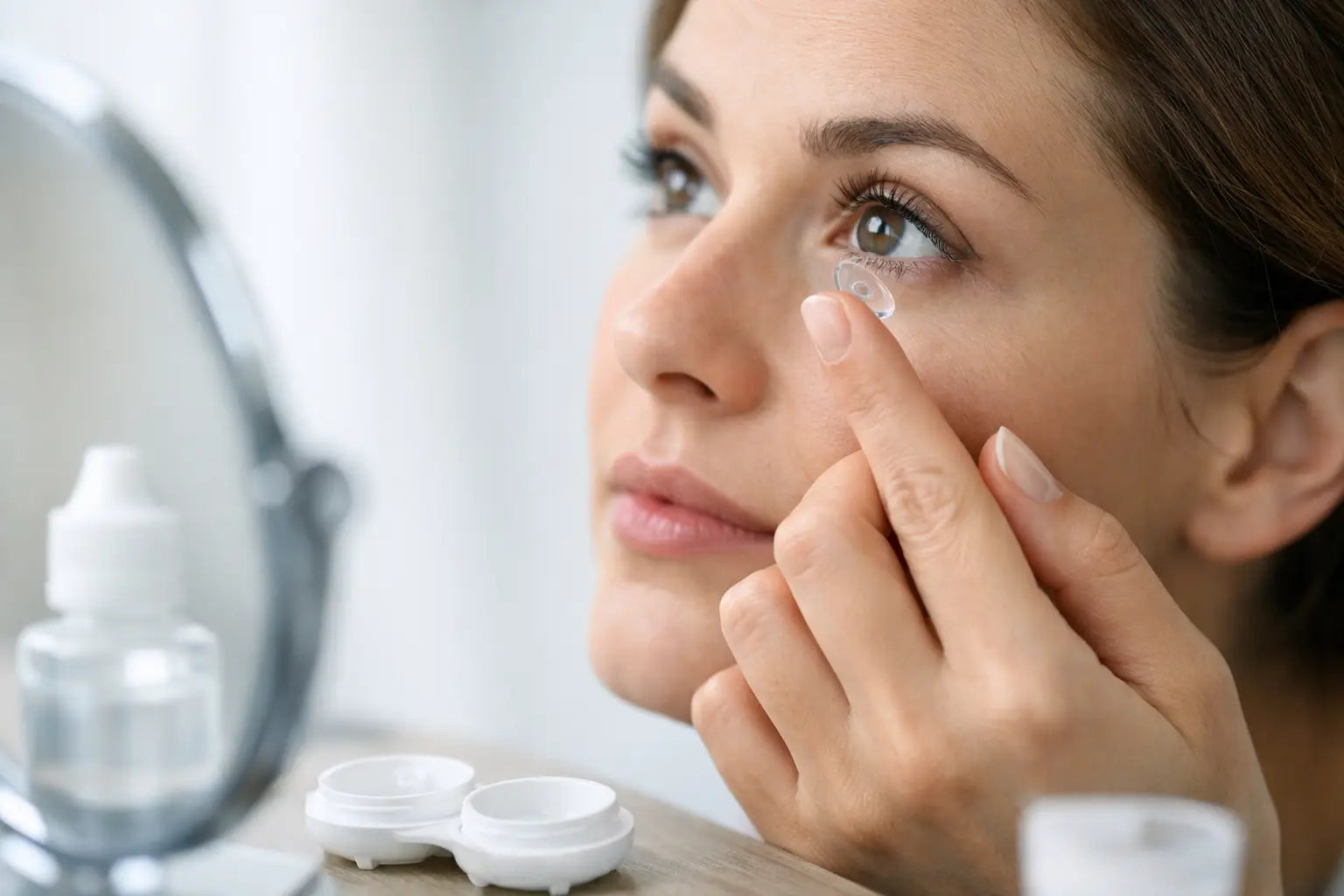 Cómo pedir lentillas para ojos sensibles