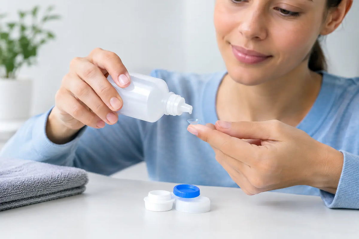 Guía de líquido para lentillas sin complicaciones