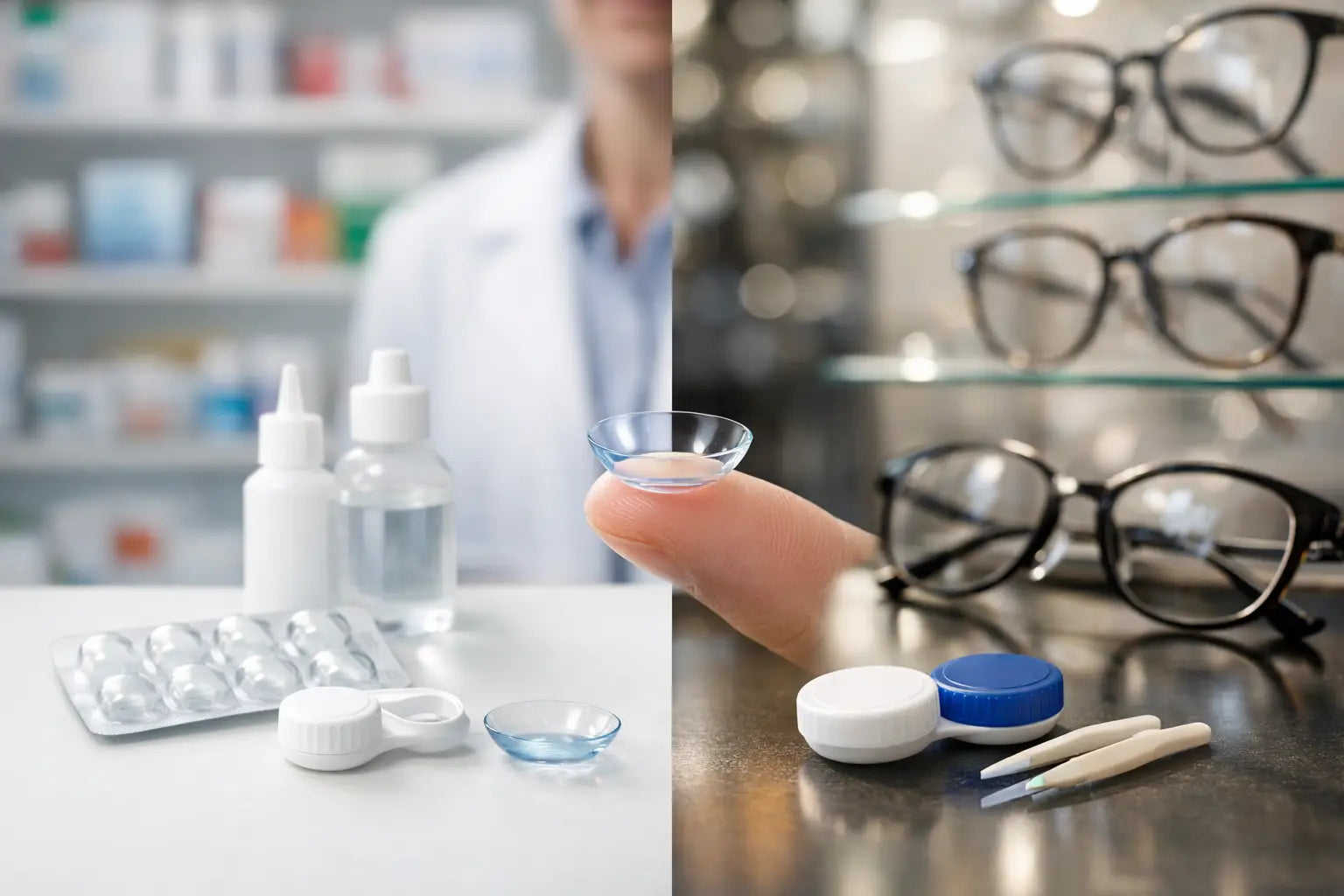 Farmacia versus óptica para comprar lentillas
