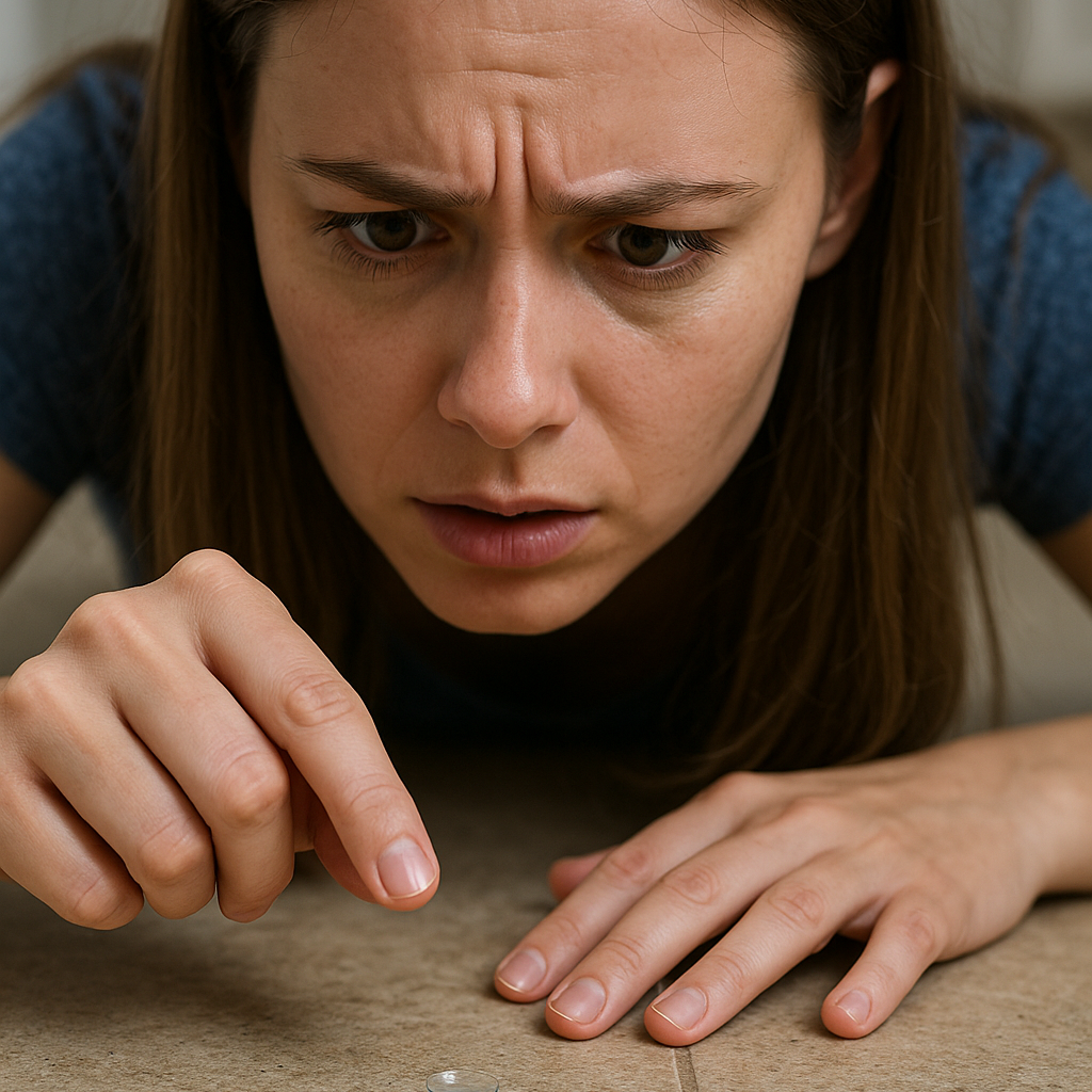 ¿Qué hago si se me cae una lentilla al suelo? Lo que sí y lo que no deberías hacer