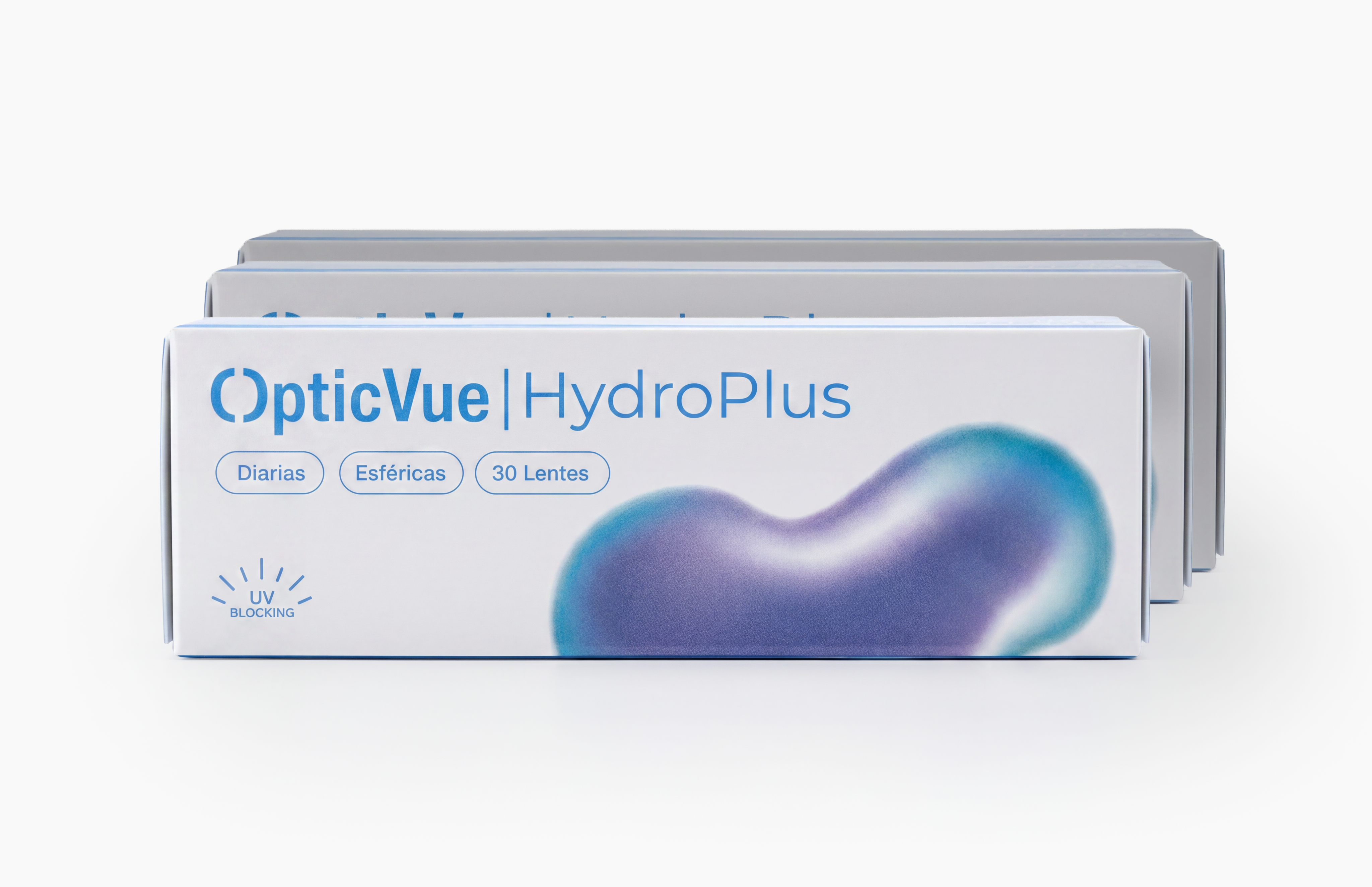 HydroPlus Diarias 30 para miopía pack 3 meses