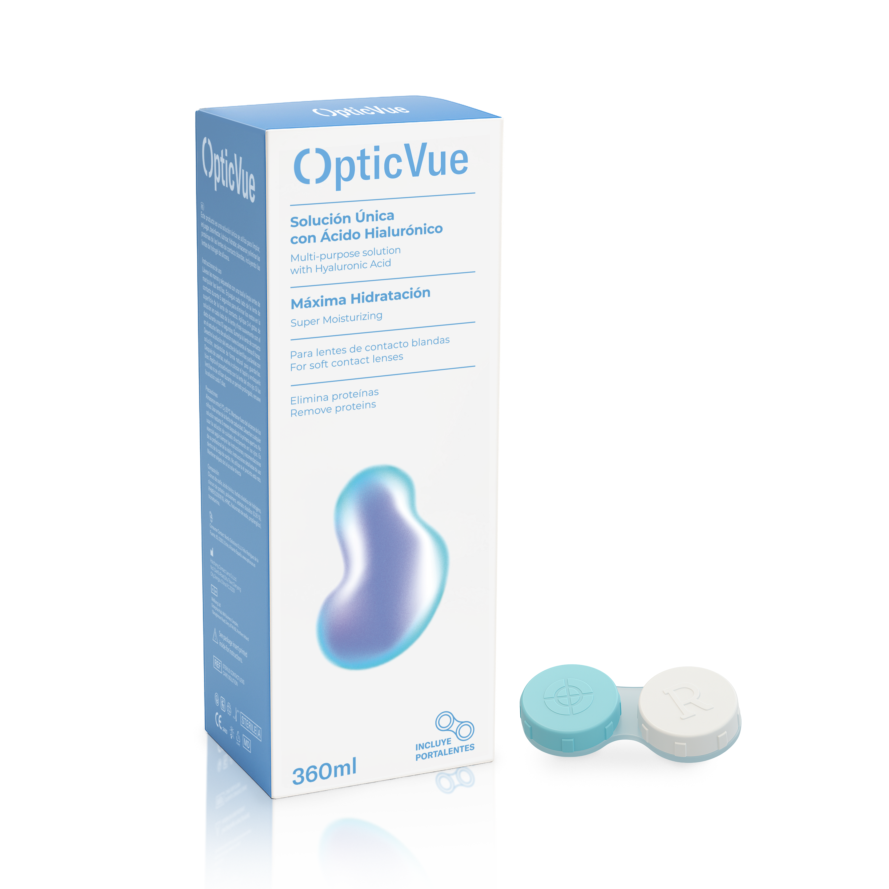 Solución única con ácido hialurónico 360 ml