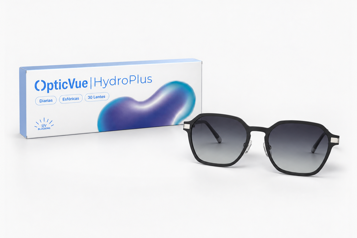 30 lentillas Diarias HydroPlus + Gafas de Sol Polarizadas